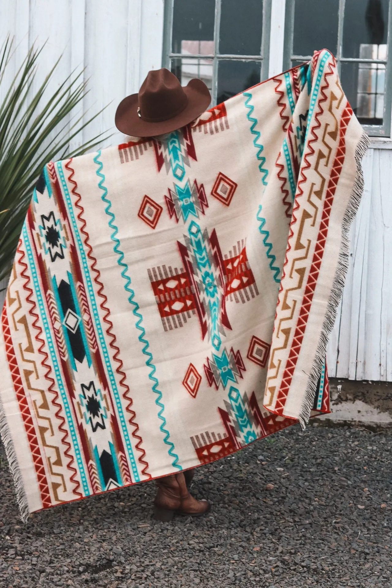 Artisan-Made Southwestern Blanket - Antisana Earth Throw