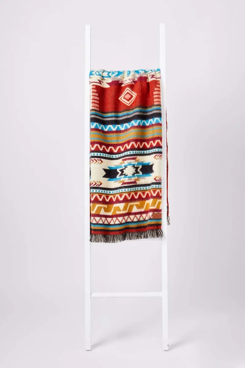 Artisan-Made Southwestern Blanket - Antisana Earth Throw