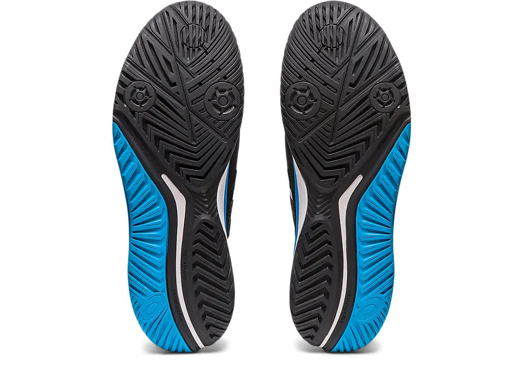 ASICS Gel Resolution 9 Mens Tennis Shoes (Black/White)