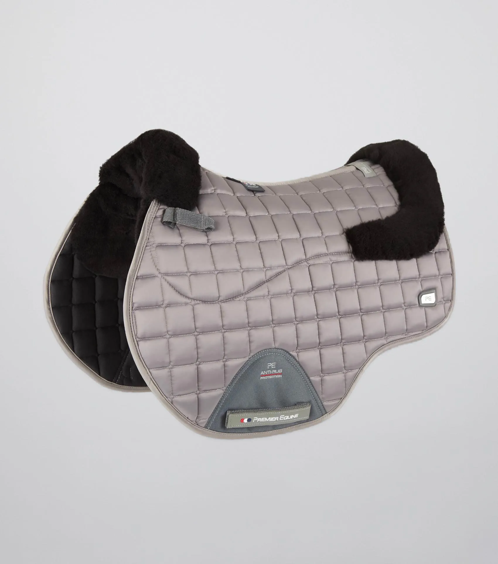 Atlantis CC Satin Wool GP/Jump Square Grey/Black Wool