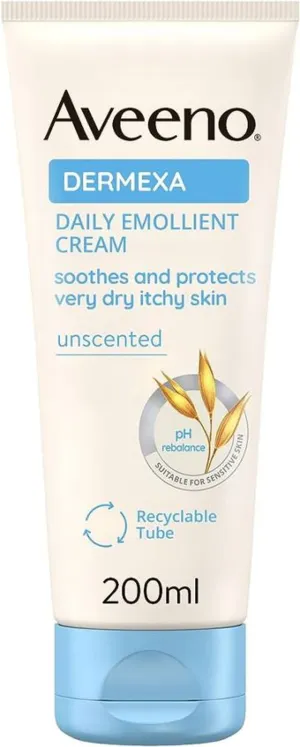 Aveeno Dermexa Daily Emollient Cream 200ml