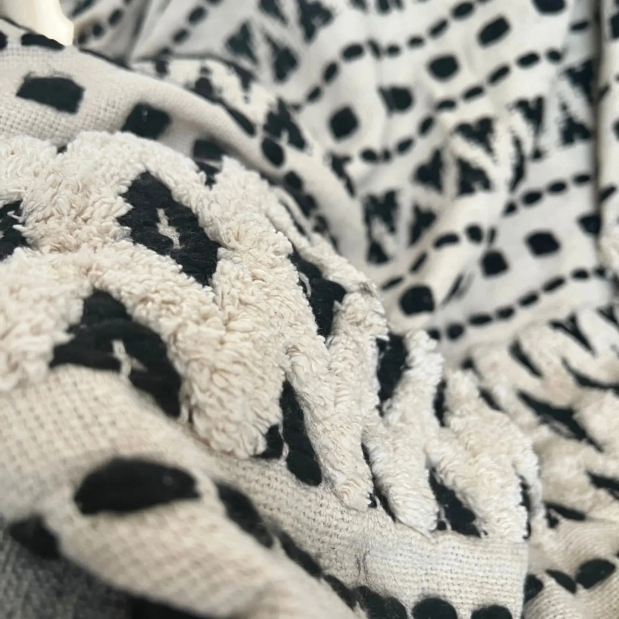 Aztec Tufted Throw