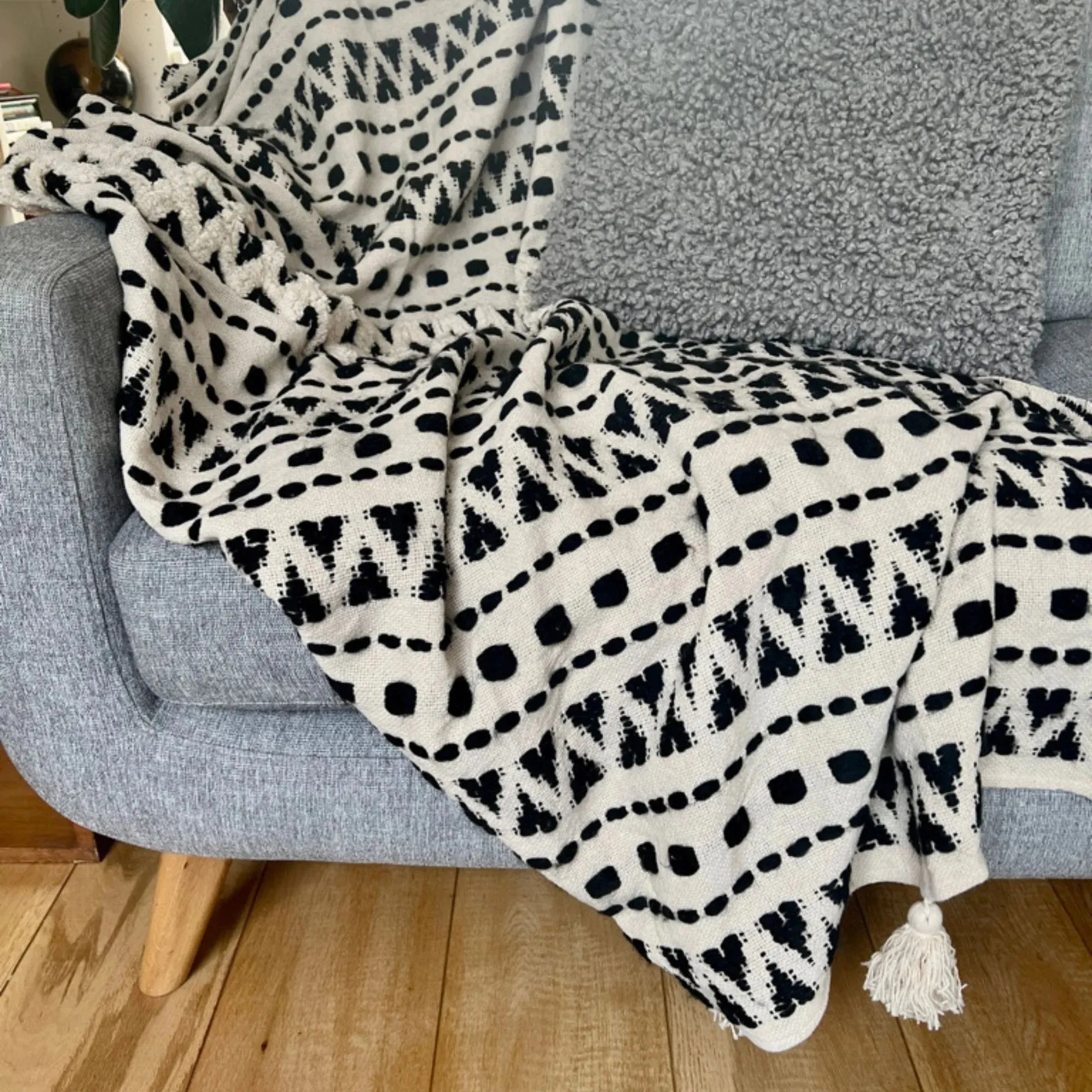 Aztec Tufted Throw