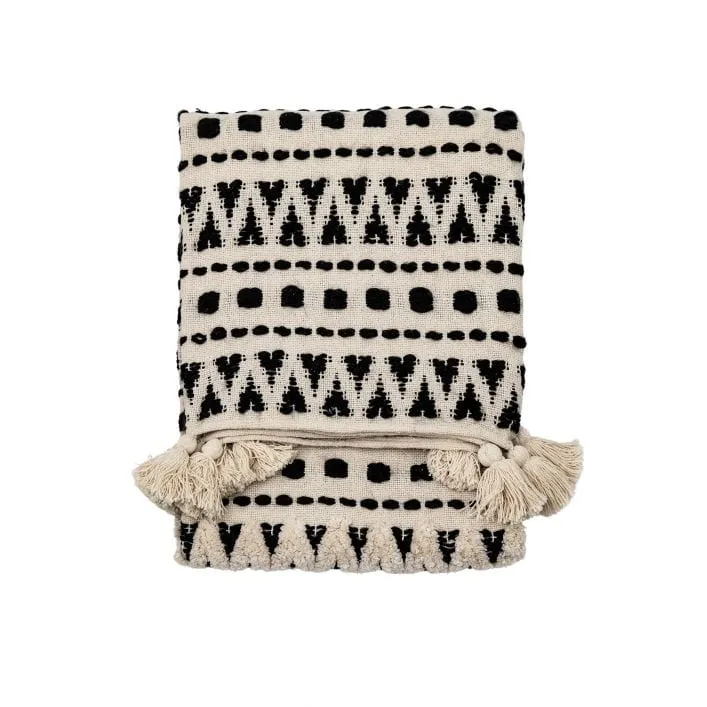 Aztec Tufted Throw