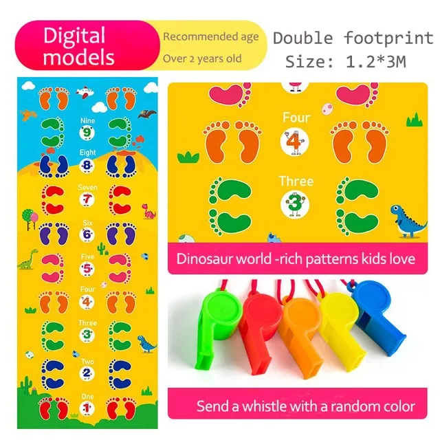 Baby Jump Lattice Kindergarten Team Game