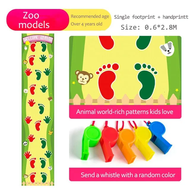 Baby Jump Lattice Kindergarten Team Game
