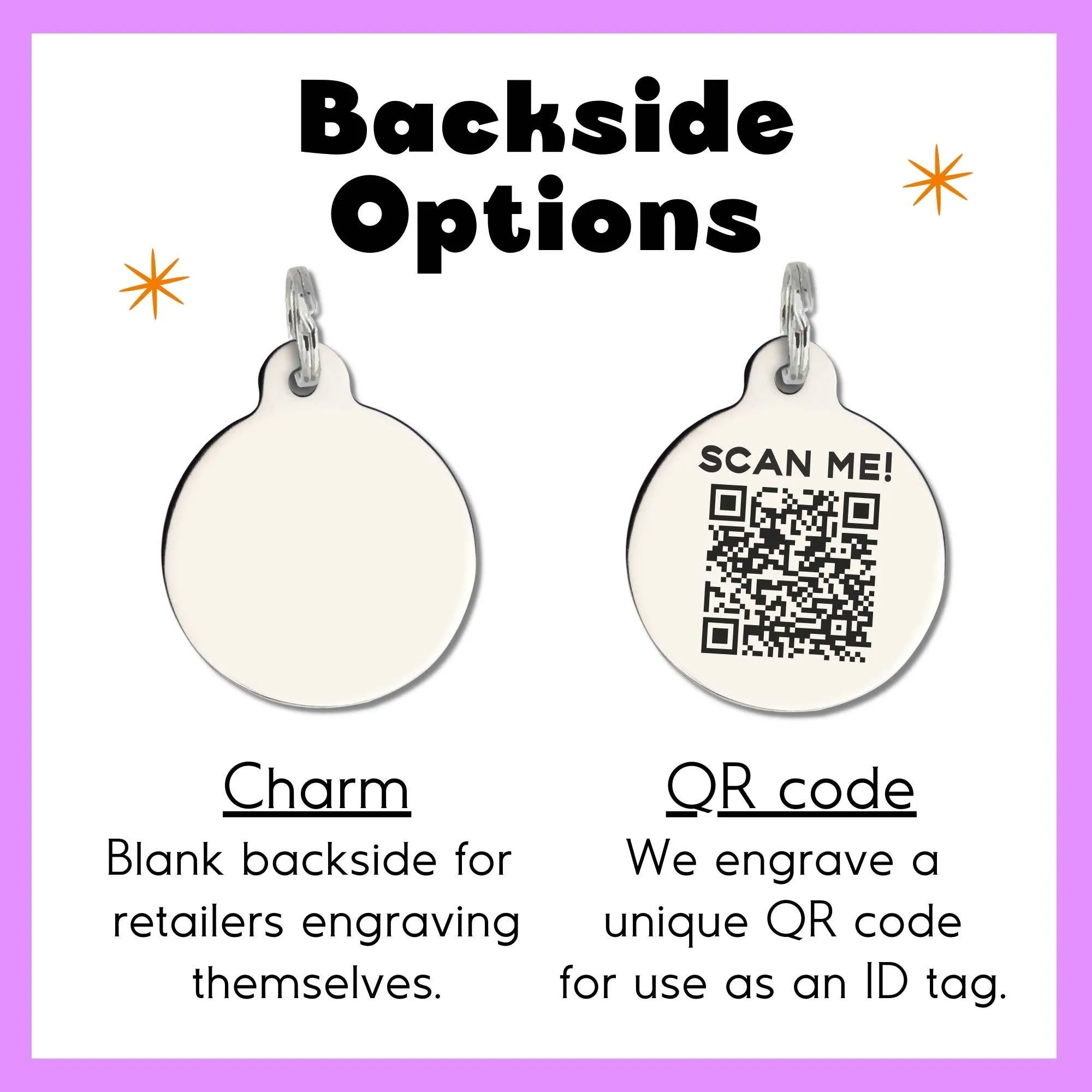 Bad Tags - Dog ID Tag Personalized  - Throw the Damn Ball 