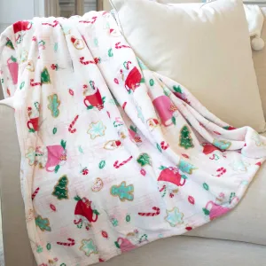 Baking Spirits Holiday Throw Blanket