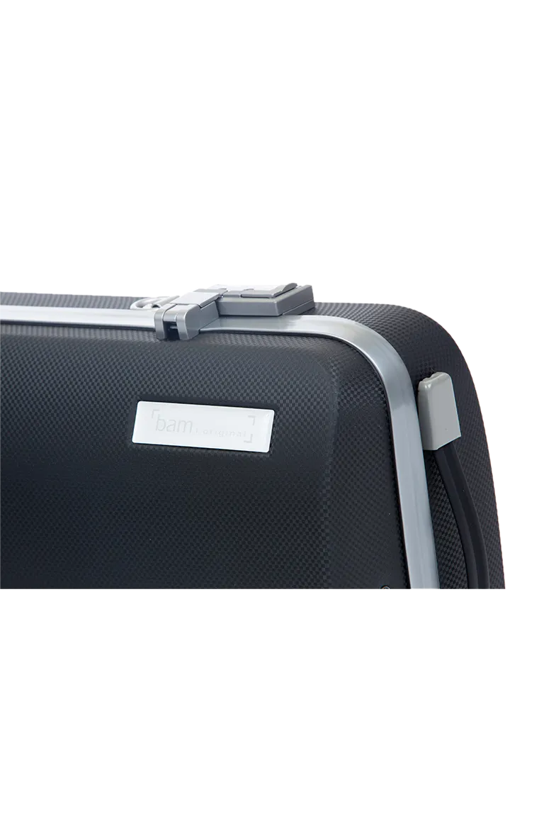 BAM Hightech Oblong Violin Case Panther Black 4/4