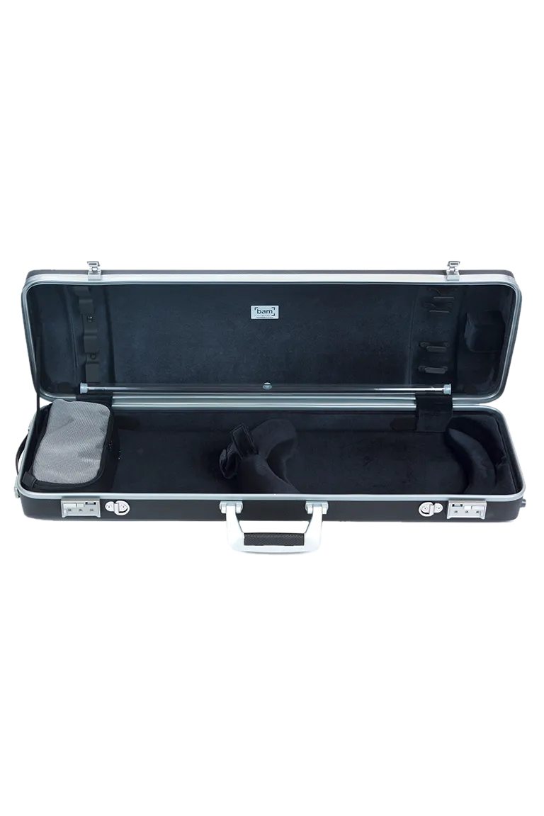 BAM Hightech Oblong Violin Case Panther Black 4/4