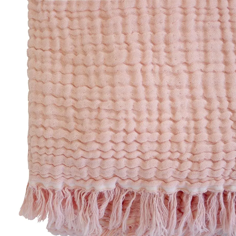 Bambury Madalena Throw - Papaya