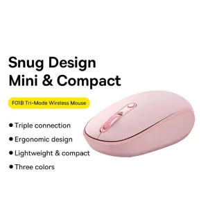 Baseus Creator Tri-Mode Wireless Mouse - Floating Pink, Overseas Edition