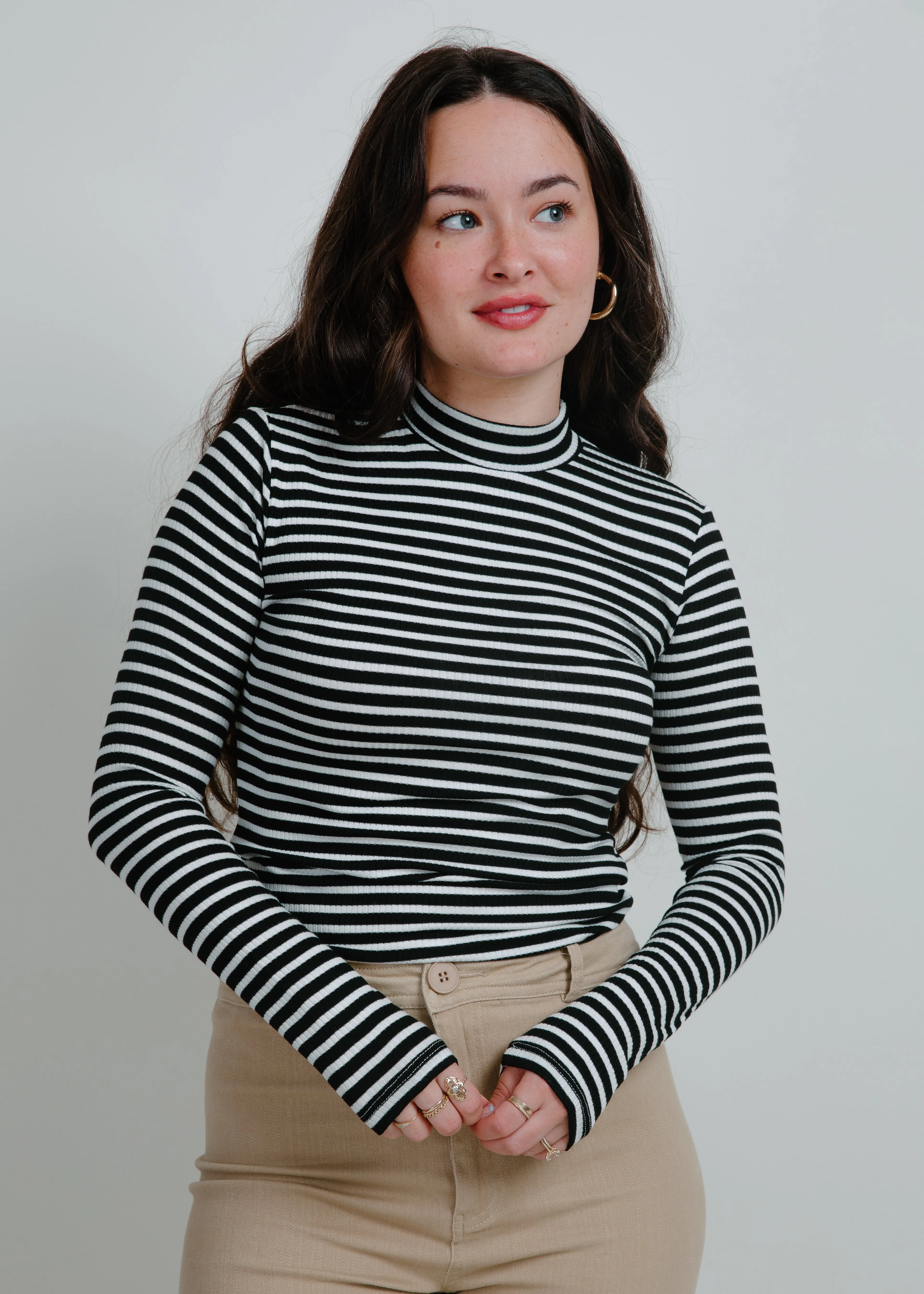 Be Simple Striped Top