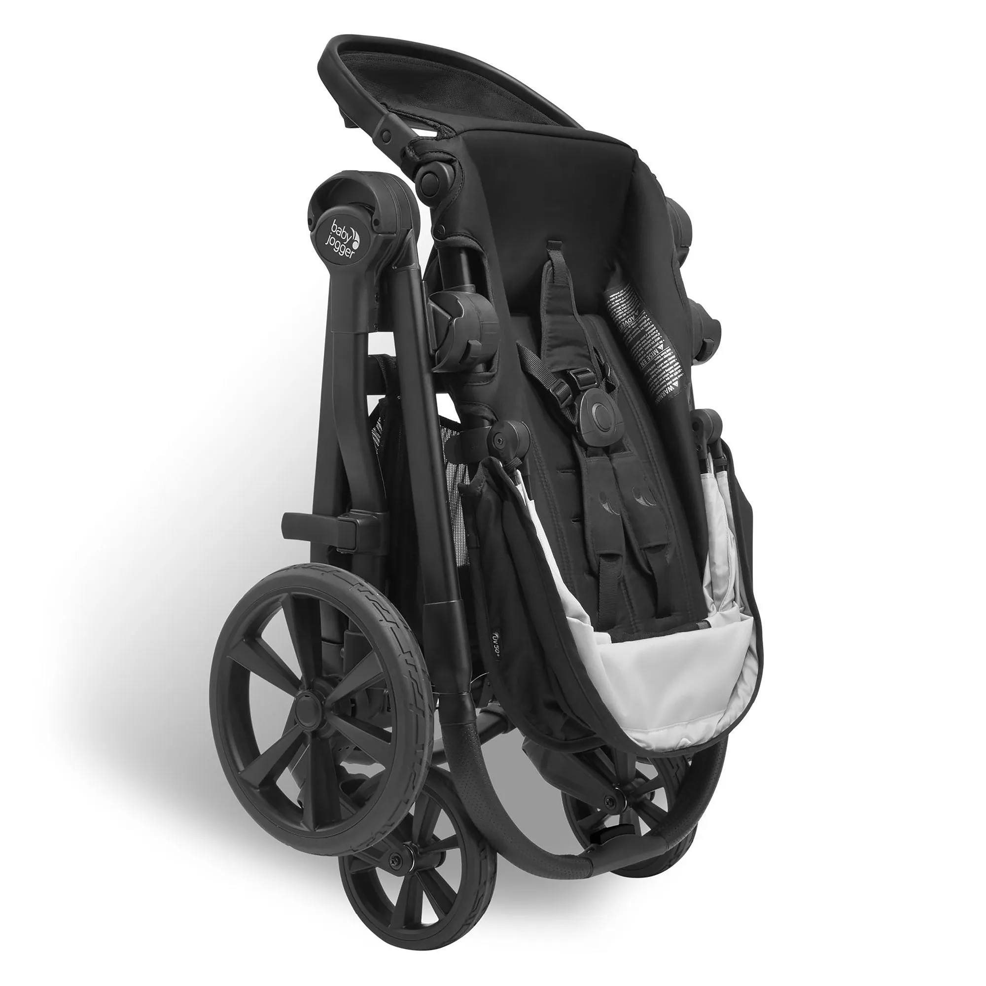 Bebelelo City Select 2 Baby Jogger Modular Stroller for Infant Kids, Lunar Black