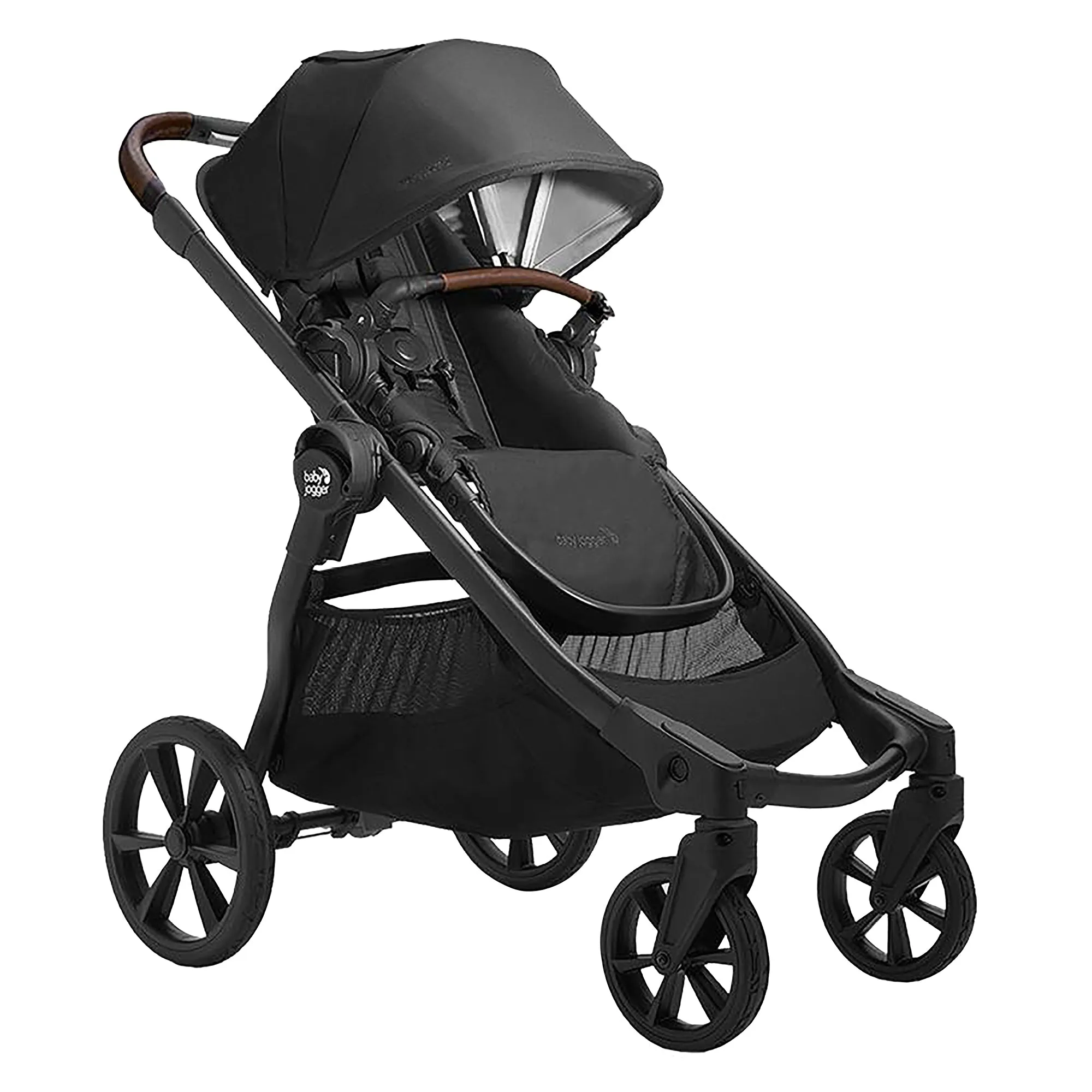 Bebelelo City Select 2 Baby Jogger Modular Stroller for Infant Kids, Lunar Black