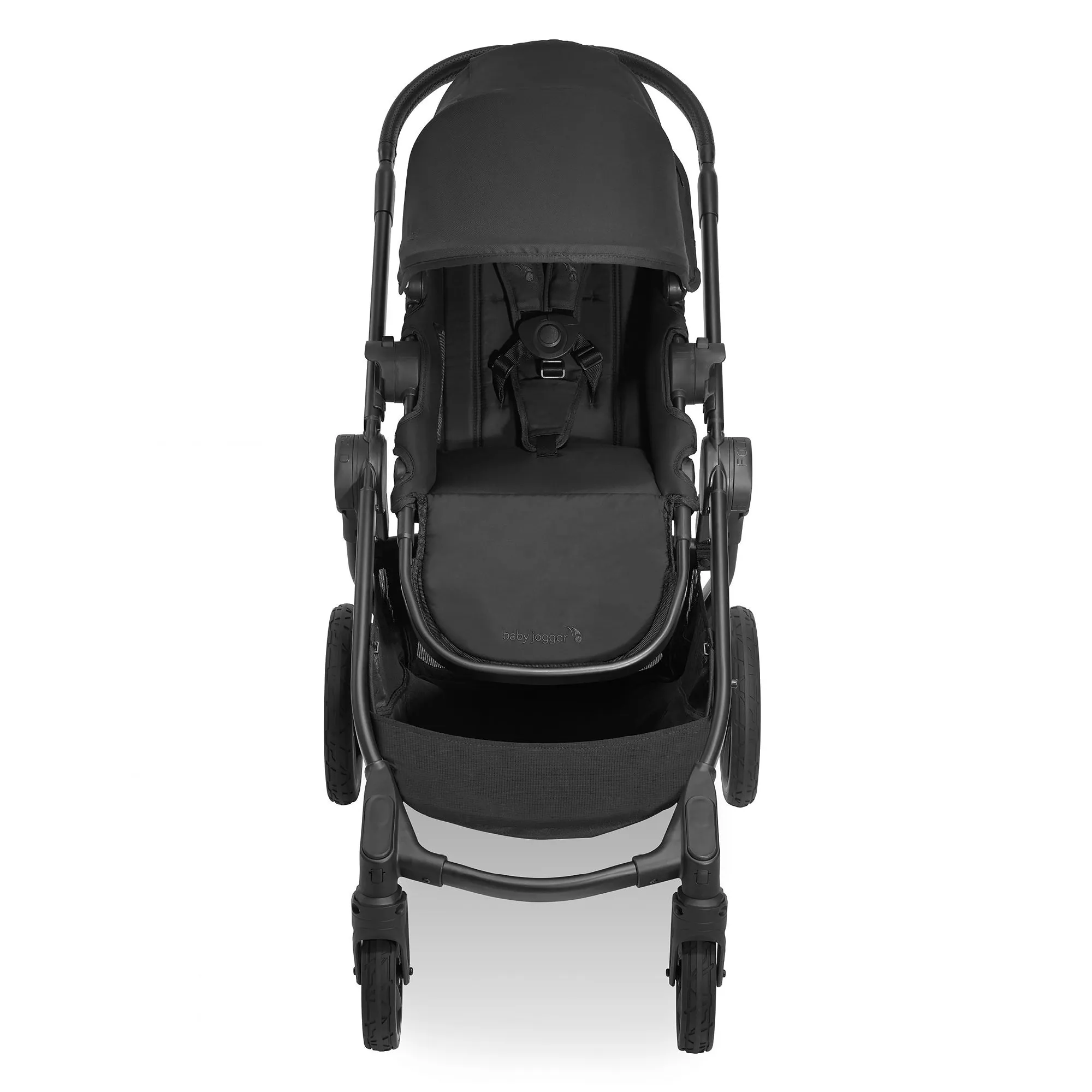 Bebelelo City Select 2 Baby Jogger Modular Stroller for Infant Kids, Lunar Black