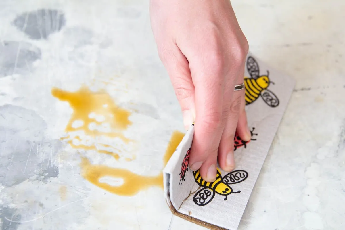 Bees and Bugs Swedish Dishcloth