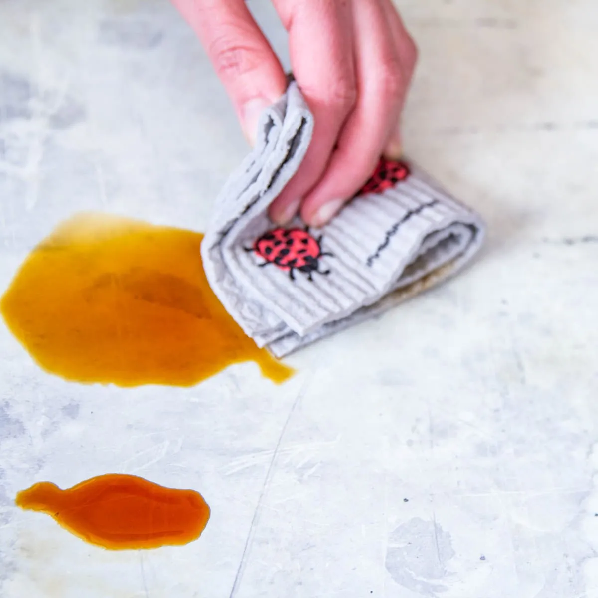 Bees and Bugs Swedish Dishcloth