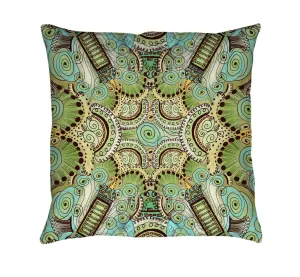 Belle Epoque Pattern Throw Pillow