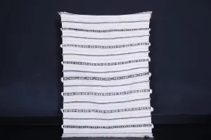 Berber Wedding Blanket - 3.7 x 5.8 FT | Handwoven Moroccan Rug