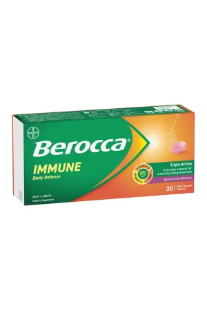 BEROCCA Immune Daily Defense Blackcurrant  30s
