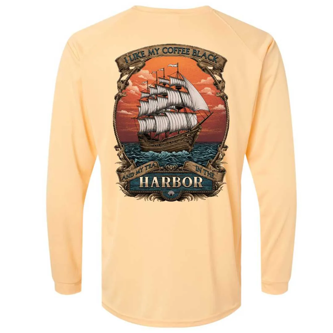 Black Harbor Performance Sun Shirt (Peach)