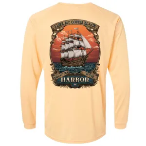 Black Harbor Performance Sun Shirt (Peach)