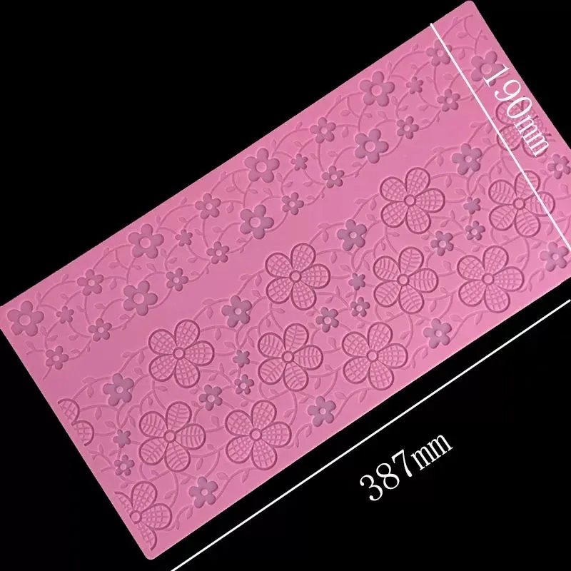 BLOSSOM FLOWERS LACE MAT