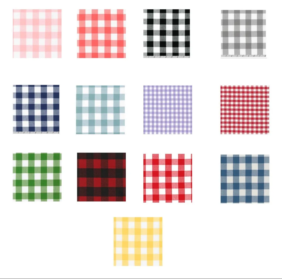 Blue and White Buffalo Plaid Pillow, Ruffle Pillow Plus Other Colors, Gingham Pillows for Home
