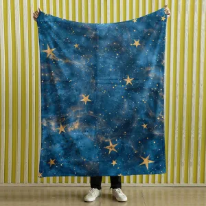 Boho Blanket Throw: Stars Blanket, Woven Throw Blanket, Couch Blanket, Bed Blanket, Boho Decor, Boho Home Decor, Bohemian decor, Boho bed, Stars 002