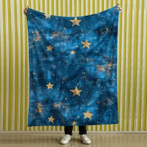 Boho Blanket Throw: Stars Blanket, Woven Throw Blanket, Couch Blanket, Bed Blanket, Boho Decor, Boho Home Decor, Bohemian decor, Boho bed, Stars 003