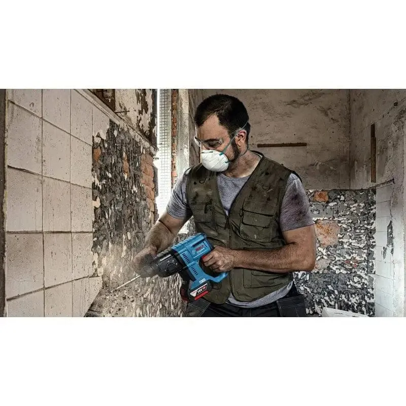 Bosch SDS-Plus Cordless Rotary Hammer 18V 4.0Ah With Two Batteries  - GBH 185-LI