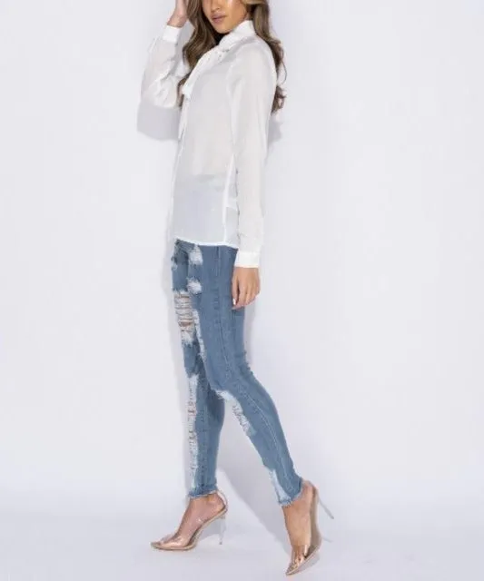 Bow Tie Blouse