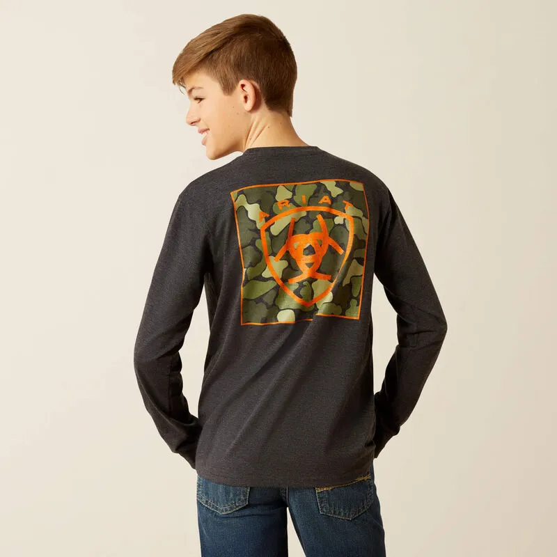 Boy's Ariat Wetlands Nature Long Sleeve T-Shirt