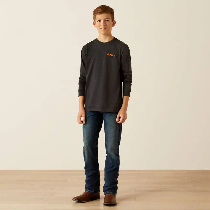 Boy's Ariat Wetlands Nature Long Sleeve T-Shirt