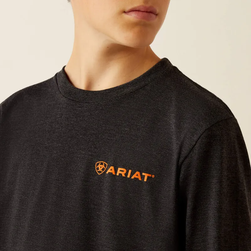 Boy's Ariat Wetlands Nature Long Sleeve T-Shirt