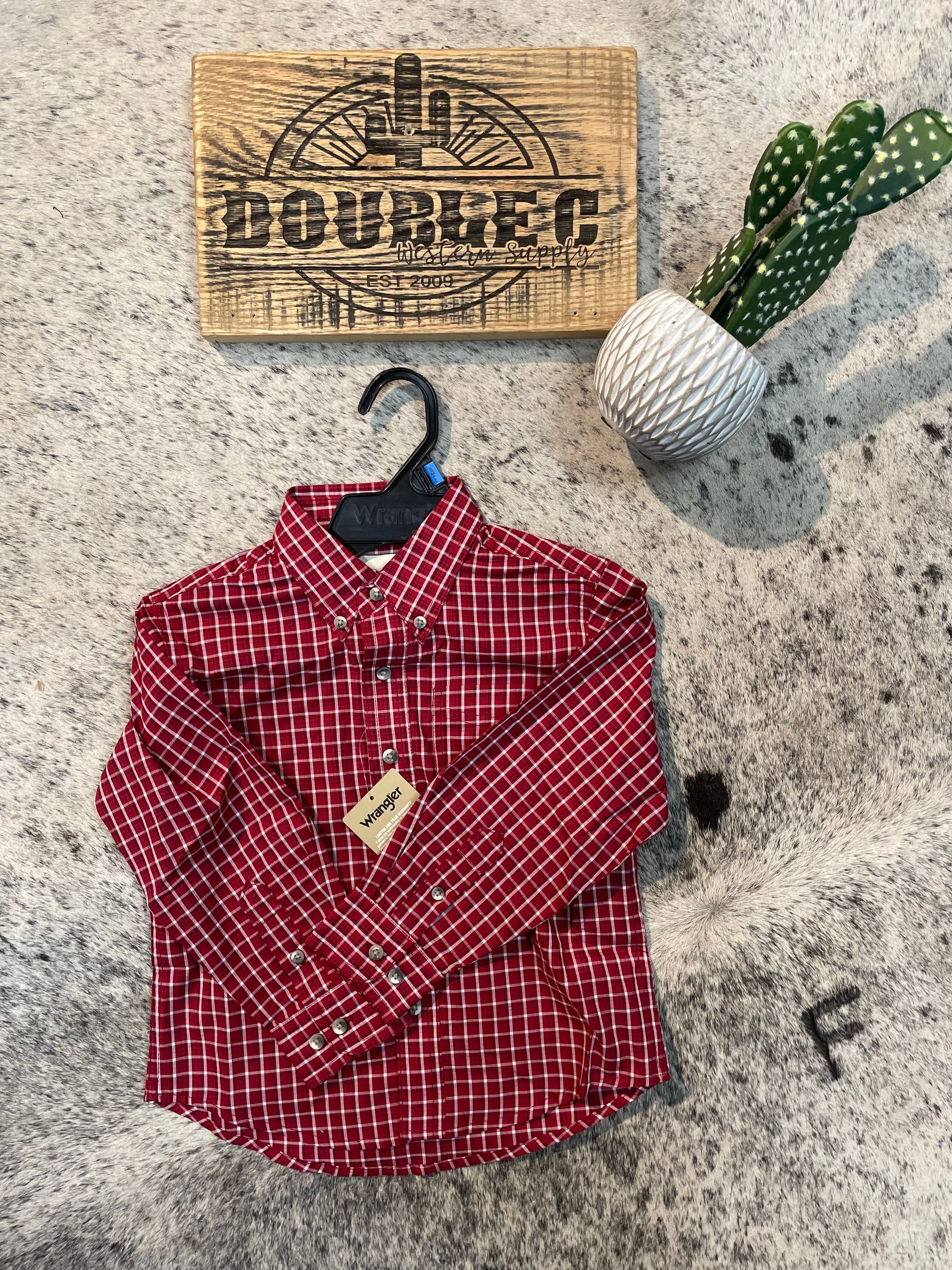 Boys Wrangler Riata Long Sleeve