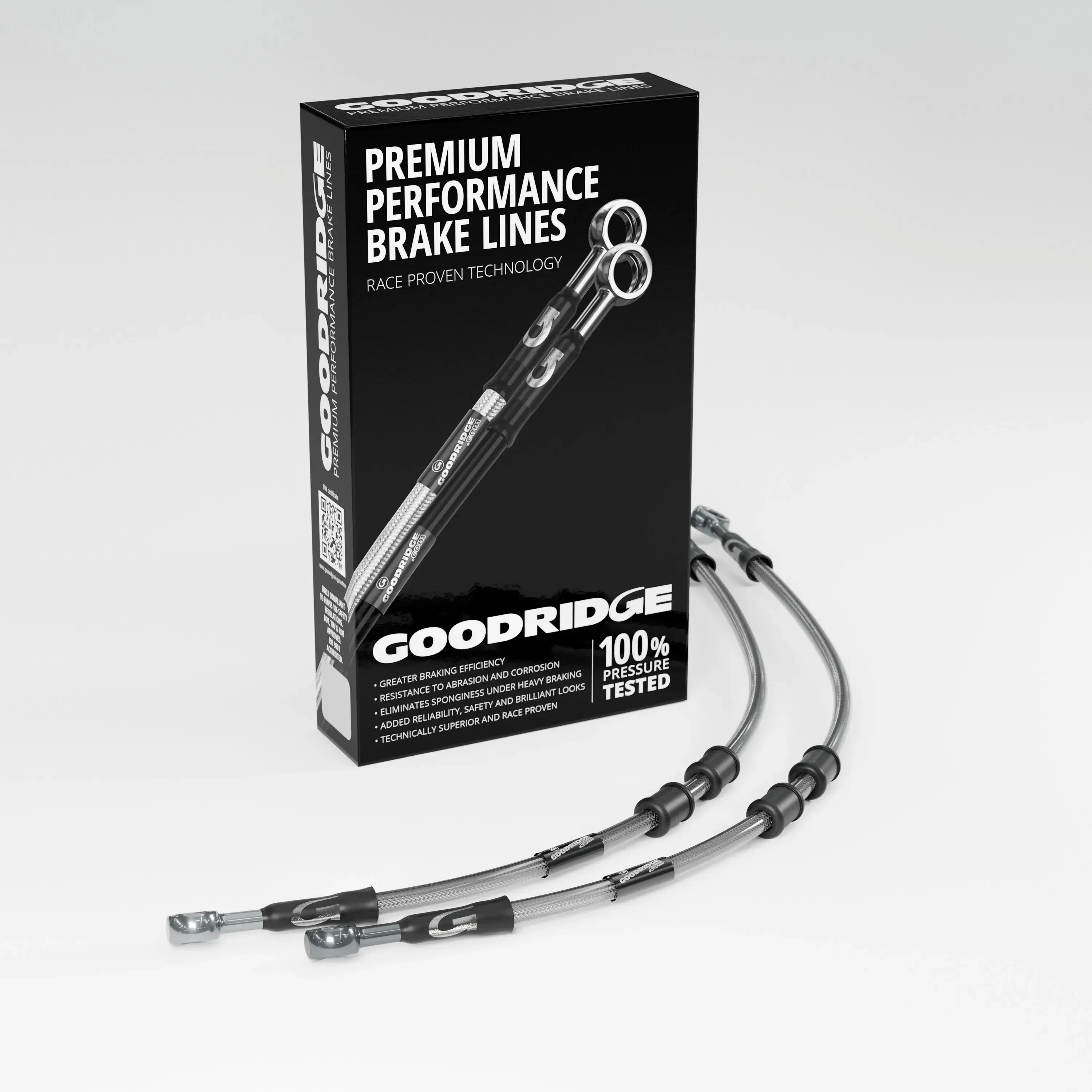 BRAKE HOSE KIT FOR BMW R100T FLEXIBLE FRONT 79-80