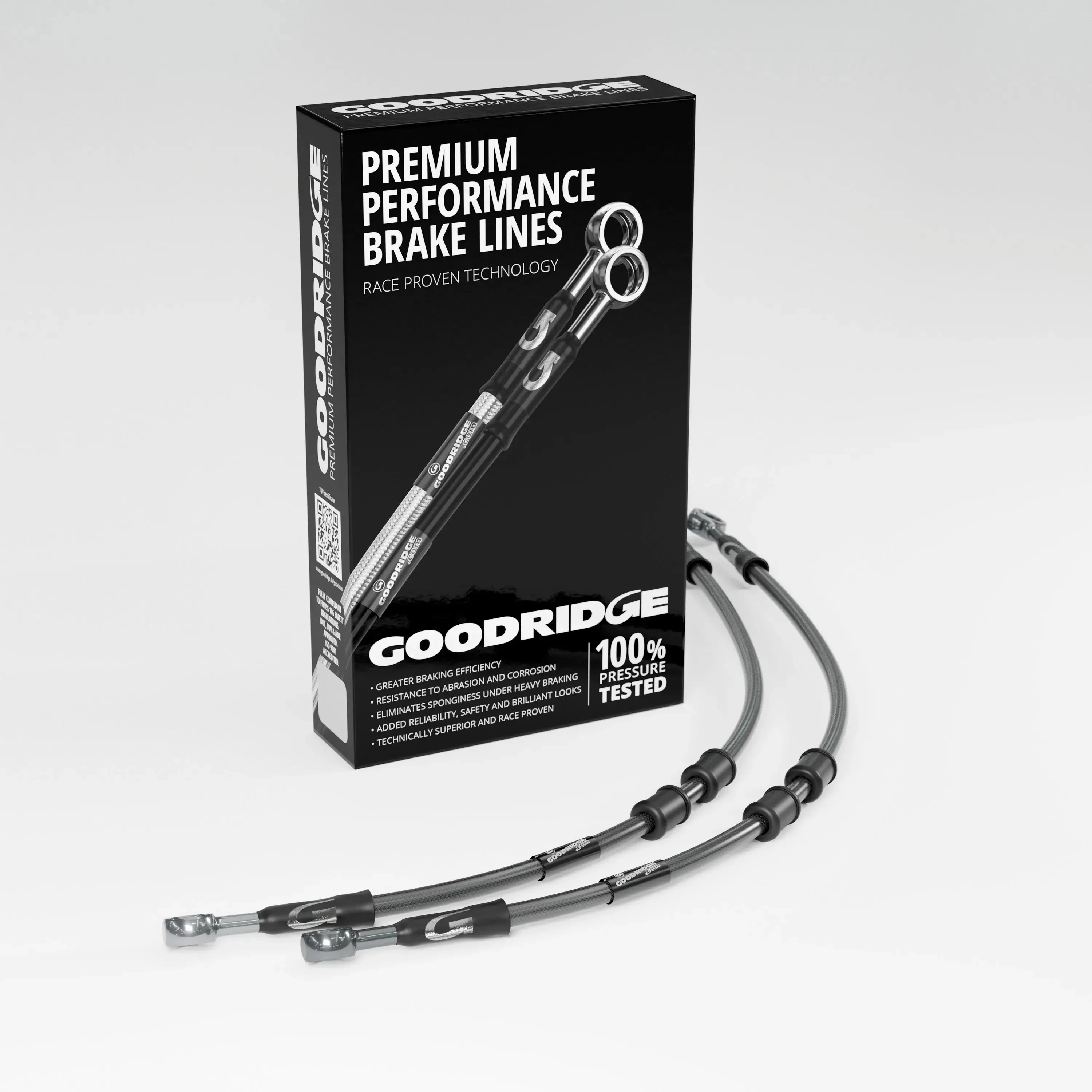 BRAKE HOSE KIT FOR BMW R100T FLEXIBLE FRONT 79-80