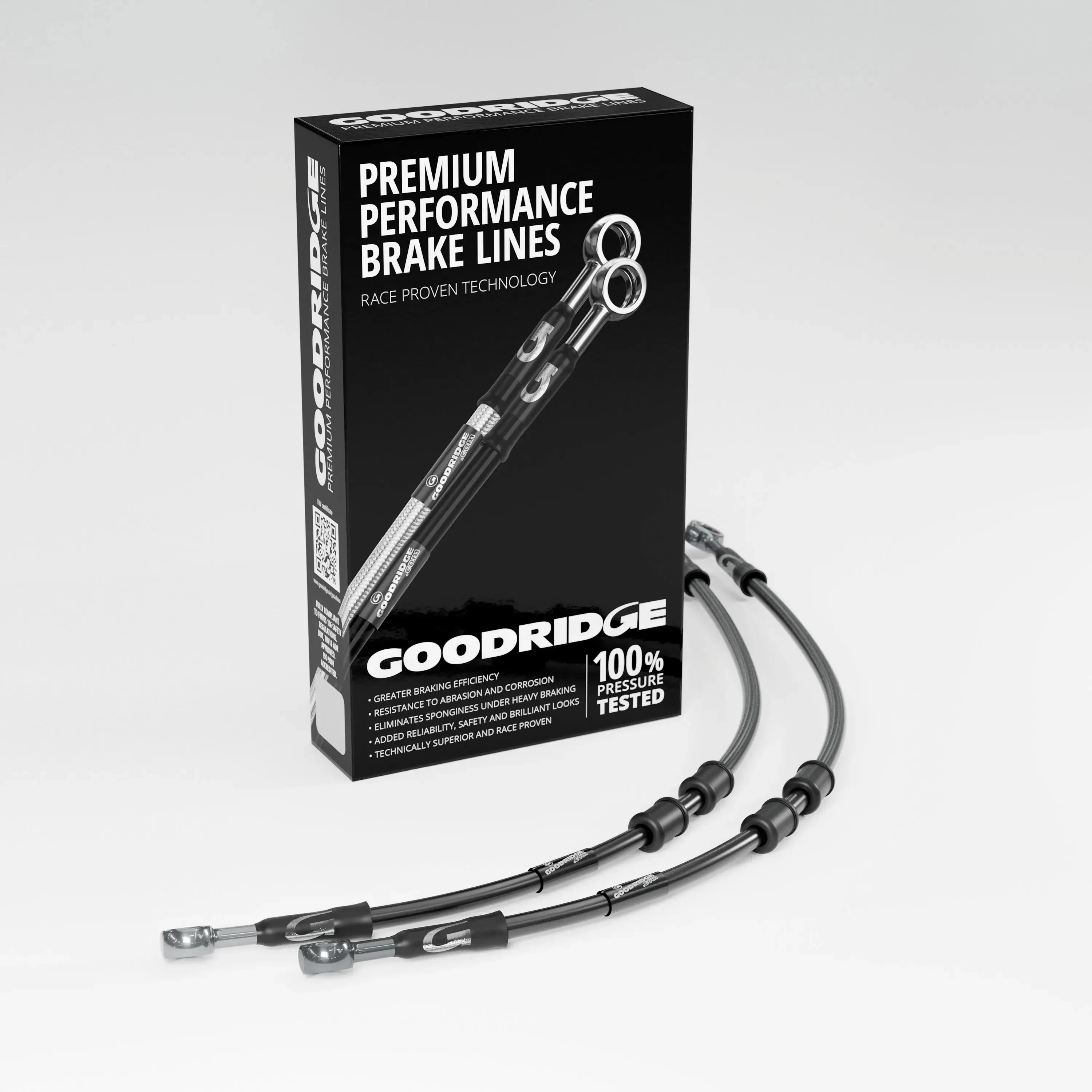BRAKE HOSE KIT FOR BMW R100T FLEXIBLE FRONT 79-80