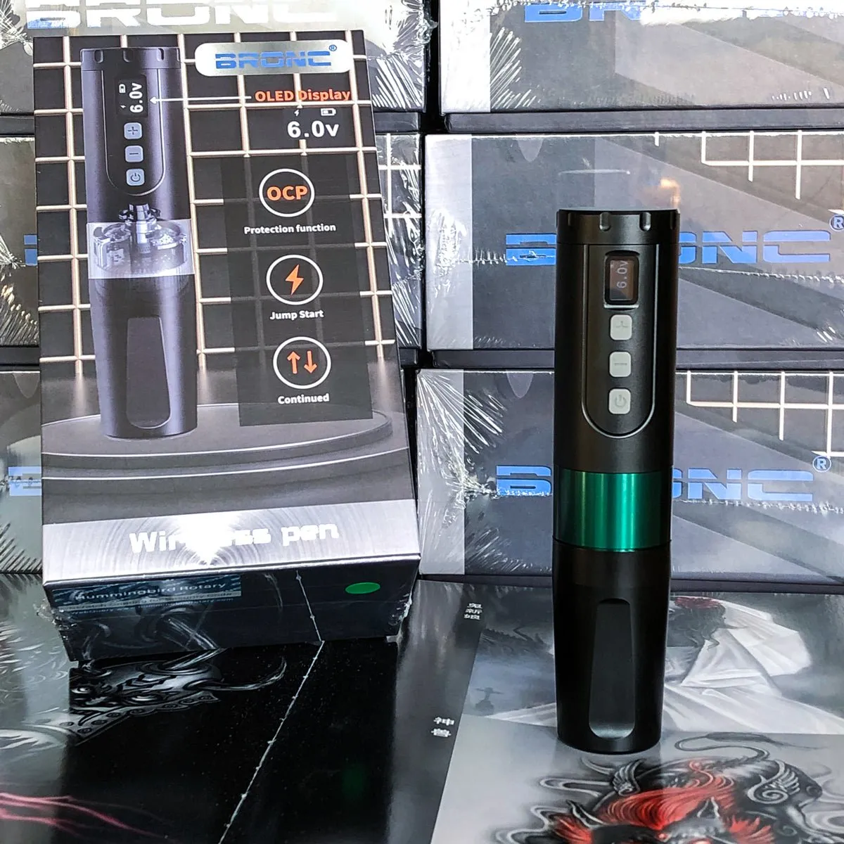 Bronc Tattoo Pen Wireless V2