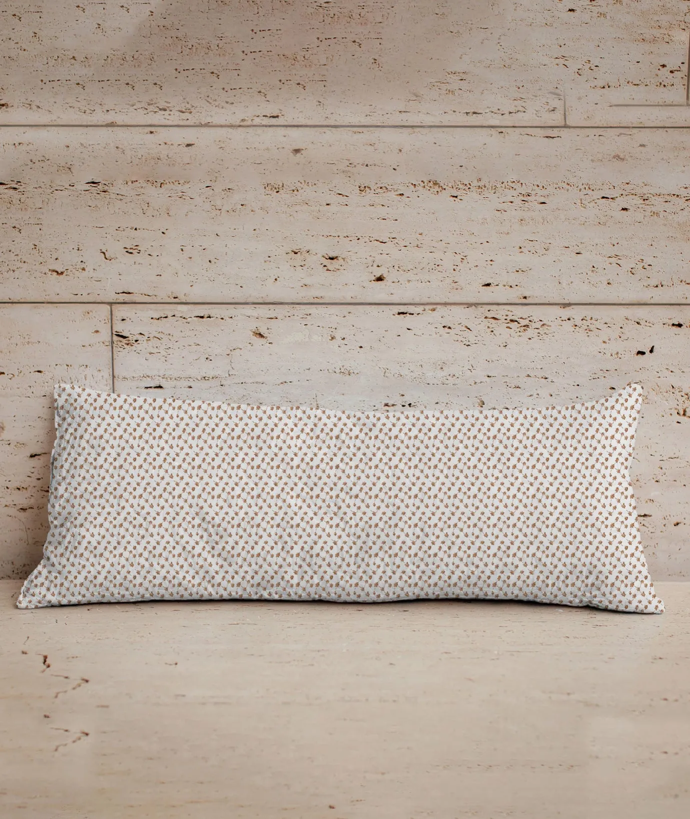 Buffalo Toile Quilted Lumbar Pillow