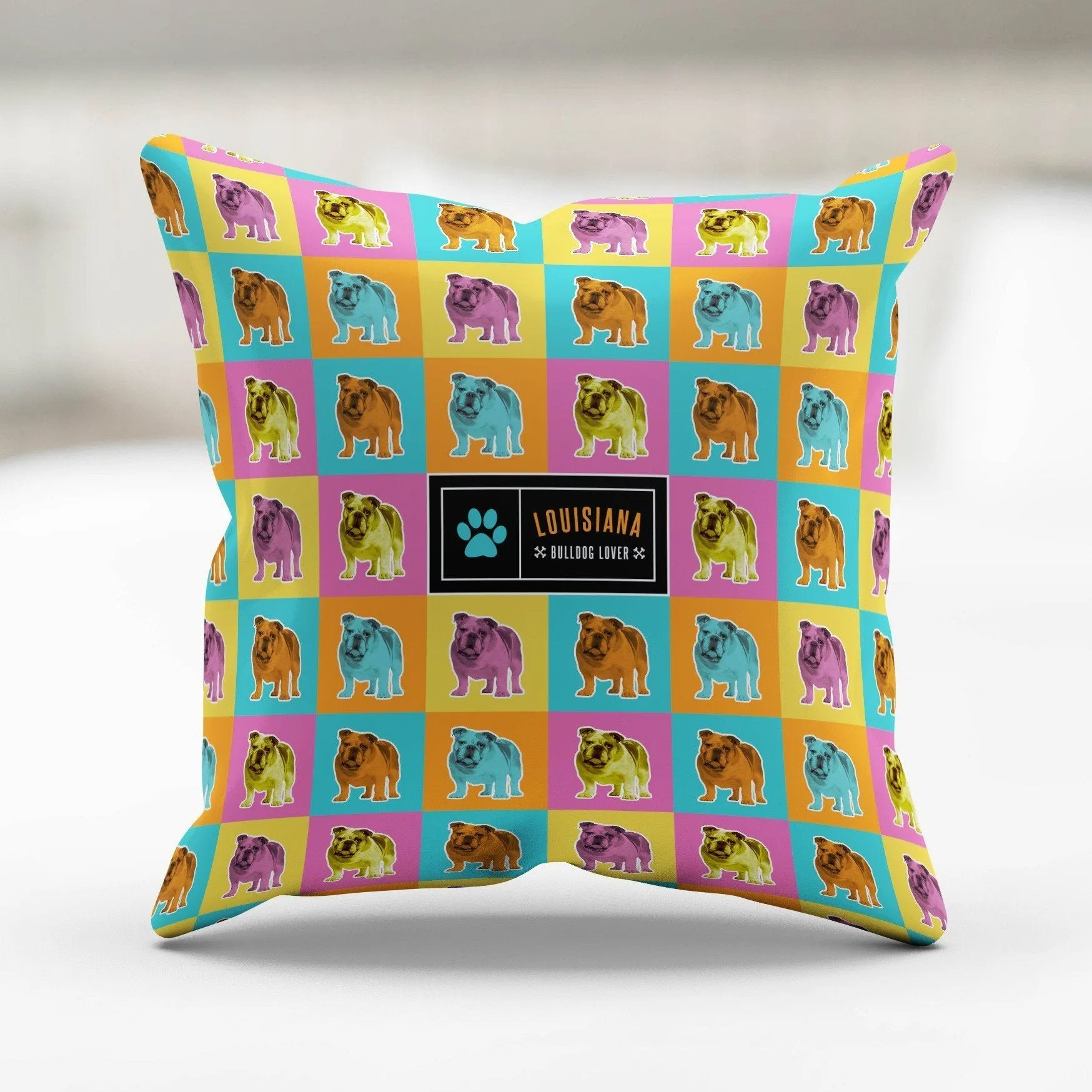 Bulldog Pillowcase