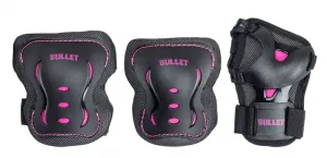 Bullet Triple Padset Blast V2 Junior - Black / Pink