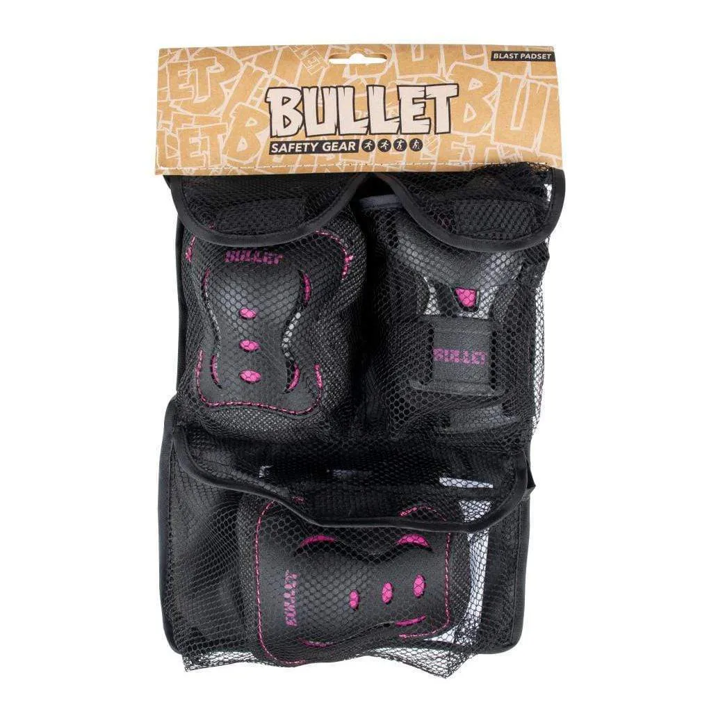 Bullet Triple V2 Junior Padset Black/Pink