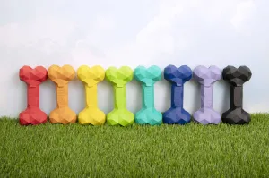 Busy Body Bone: Durable Rubber Dog Toy for Engaging Playtime