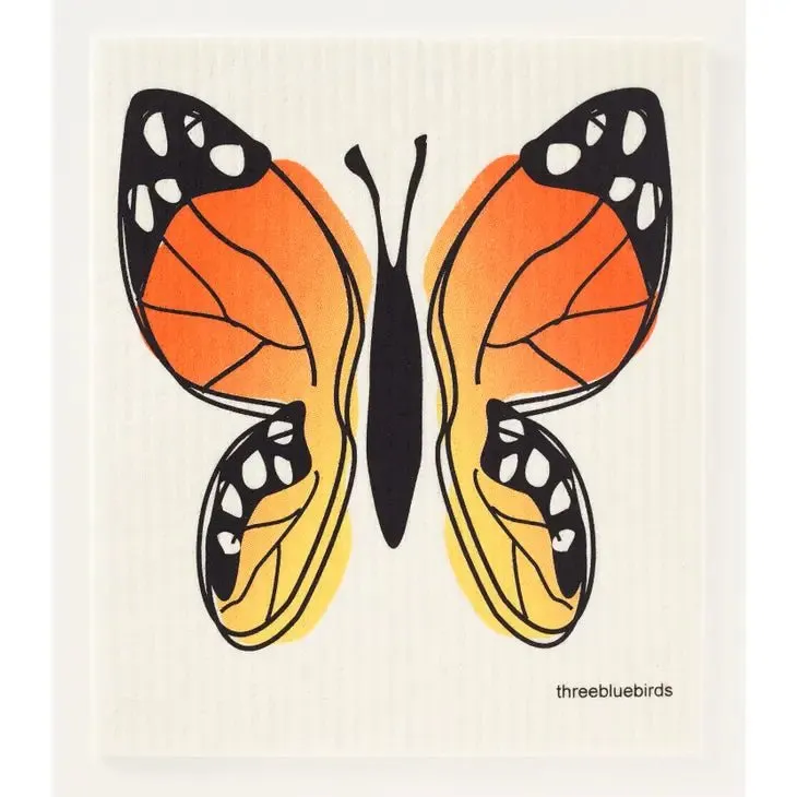Butterfly Swedish Dishcloth