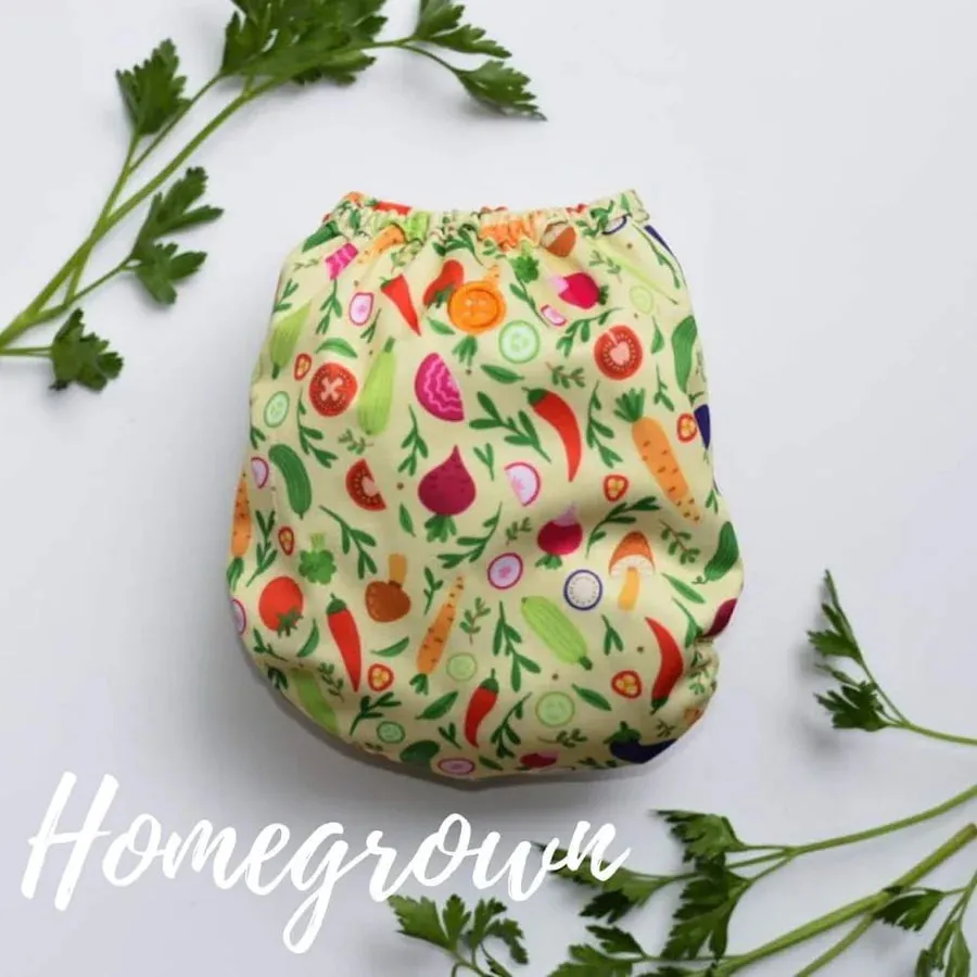 Buttons Diapers Cover - BTP (One Size)