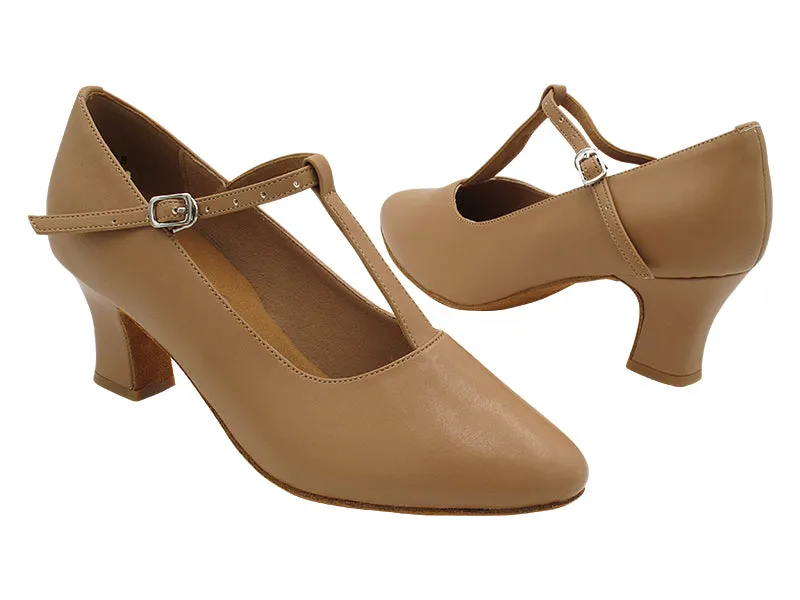 C1682T Beige Brown Leather