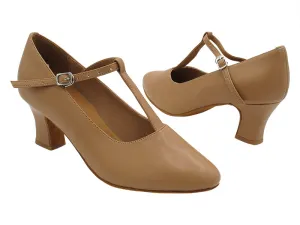 C1682T Beige Brown Leather